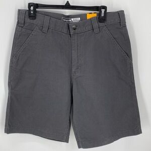 Carhartt Rugged Flex Relaxed Fit Canvas Work Shorts NWT Size 34